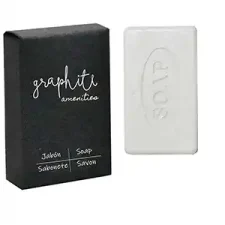 JABON RECTANGULAR GRAFITO LUX 15GR 1000UNDS